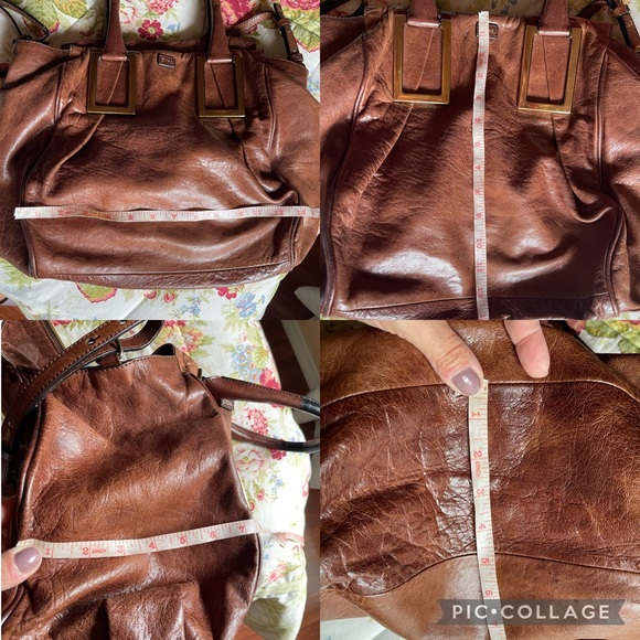Authentic Chloe Ethel Handbag Cognac - Picture 13 of 16